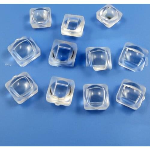 SMD Lens Bayonet Lens Hard Light Bar Lens 45 Degree 60 Degree Condenser Lens