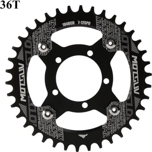 Bicycle Crankset Bafang 104BCD 130BCD Bicycle Motor Aluminum Alloy Chainring Chain Ring Adapter For Electric Bicycle Accessories