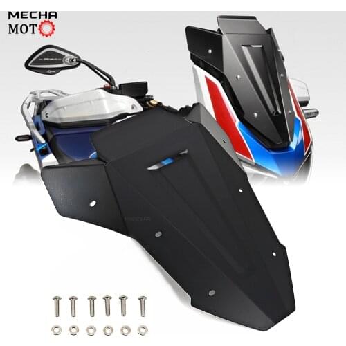 For honda africa twin crf1100 2020,crf 1100 ADV Adventure Motorcycle moto windshield Windscreen wind deflector Black