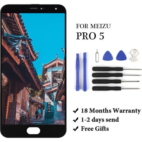 5.7”inch LCD For Meizu Pro 5 LCD Display Touch Screen Panel Digitizer Assembly Replacement Parts With Gift For Meizu Pro 5 LCD
