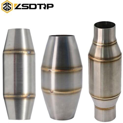 ZSDTRP Motorcycle Exhaust Pipe Muffler Catalyst Expansion Chamber For KTM CRF RMZ DRZ YZF KXF CRF WRF WR YZ Pit Bike Exhaust