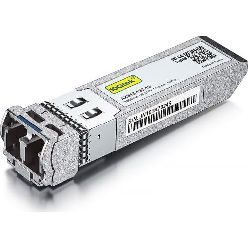 10GBase-LR SFP+ Transceiver 10G 1310nm SMF 10km for Cisco/Juniper