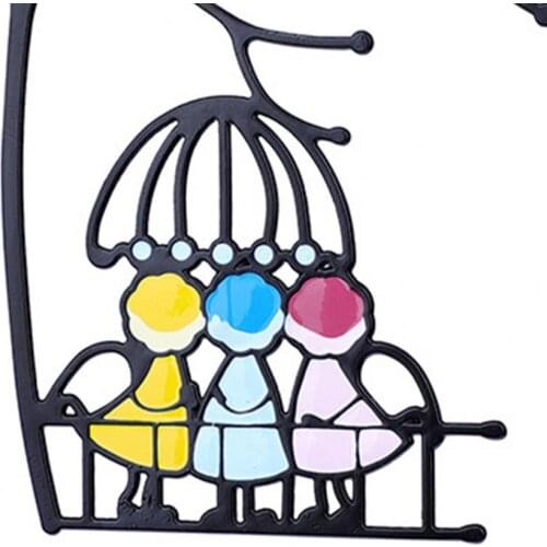 2021 Hot Sale Art Window Hangings Angels Couple Love Home Decor Gift Wind Chimes & Hanging Decorations Dropshipping for Home