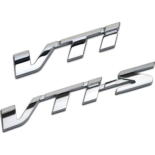 Car Refitting Sticker For Honda VTI VTI-S CRV Accord Civic Odyssey Spirior Fit Jazz Pilot City HRV Elysion Chrome Trunk Emblem
