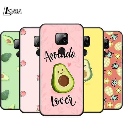 Avocado Fruits Peach For Huawei Y9S Y8S Y9A Y8P Y7A Y7P Y6P Y6S Y5P Y9 Y7 Y6 Y5 Lite Pro 2017 2018 2019 Phone Case