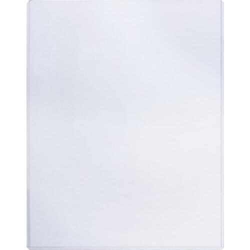 A4 Sign Holder Sleeve Flexible Plastic Display Pockets Clear Attach to Walls Doors to Display Phone Lists Schedules Poster