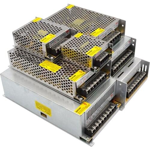 Power Supply 24V 48V Transformer 220V To 12V 9V 15V LED Power Source 5V 12V 48V Lighting Transformers Smps For LED Strips Lab