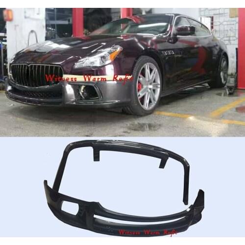 Carbon Fiber Car body kit front bumper lip Splitter rear diffuser side skirts apron For Maserati Quattroporte 13-16