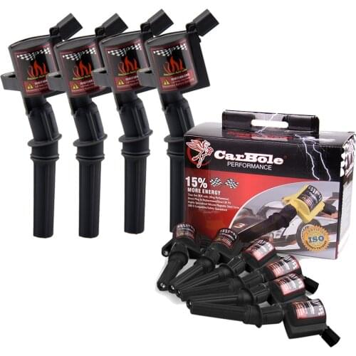 Ignition Coil Packs 10Pcs For Ford Lincoln Mercury Heavy Duty 4.6L 5.4L DG508 V8 V10 High Performance Coil Car Accessories