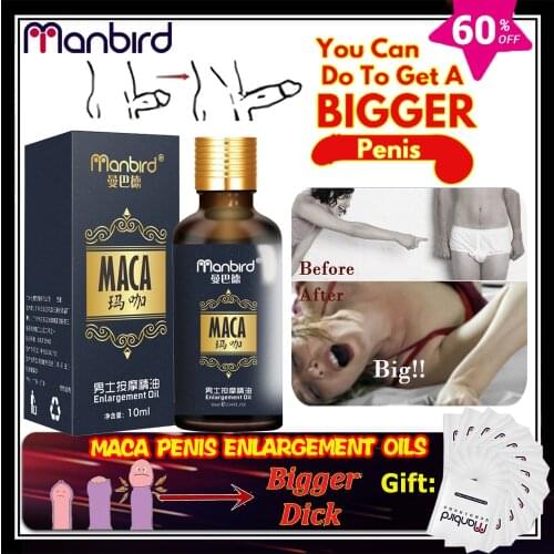 Oils Enhance Enlargment Cock Health Care Erection Penis Thickening Growth Dick Man Retard Ejaculation Enhancers Maca Sex Pills