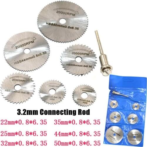 Mini HSS Circular Hojas De Sierra Blade Jig Saws Rotary Tool for Dremel Power Metal Cutter Wood Cutting Tool Set Disks