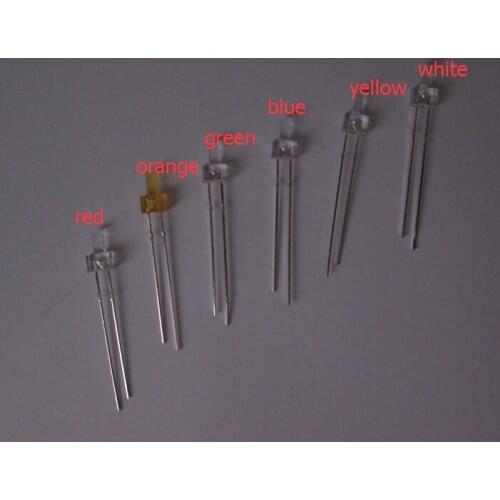 MIX 600pcs x 2mm mini leds, tower led diode