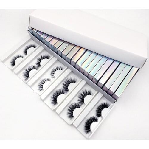 Bundle Mink Eyelashes Makeup Fake Lashes Fluffy Soft Short Wispy Mink Lashes False Eyelashes Wholesale