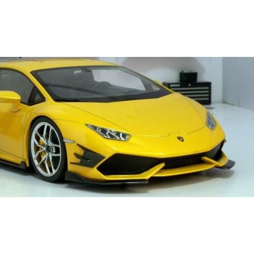 Carbon Fiber front Bumper Side Sticker Decoration Vent Case for Lamborghini Huracan LP600 LP610 Coupe 2 Door 14-17