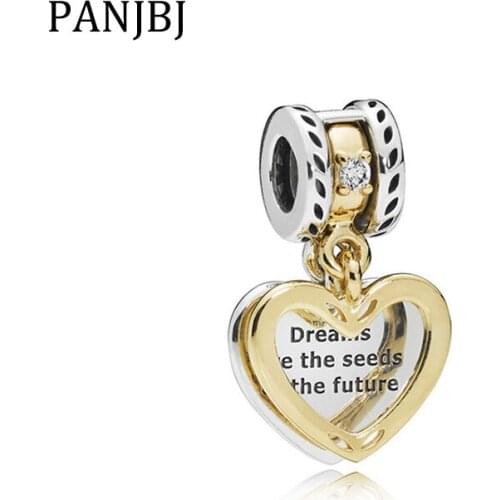 New Free Shipping Silver Plated Bead Alloy Seeds of Future Dangle Charm Fit Original Bracelet Necklace DIY Women Jewelry