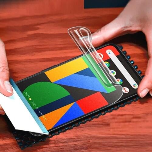 9H Hydrogel Film for Google Pixel XL 2XL 3XL 3AXL 4XL XL4 2 3 3A 4 4A Pixel3 Pixel4 Protective Film Screen Protector Not Glass