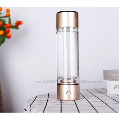 Hydrogen Rich Cup Smart Portable Nano High Hydrogen Rich Generator Alkaline Water Bottle Mini H2 Ventilator Electrolysis Cup