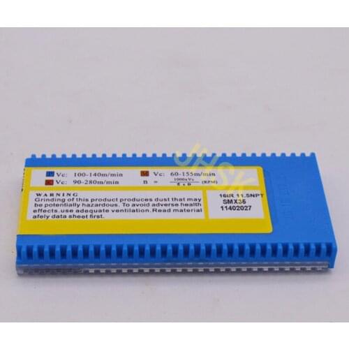 10pcs 16IR 11.5NPT SMX35 Carbide Insert For Threading Turning Tool Boring BAR