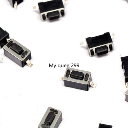 100pcs/lot SMD SMT 2 pins 3*6*4.3mm Micro Switch Tactile Push Button 3x6x4.3mm