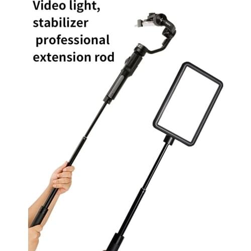 29 inch Telescopic Extension Rod Pole and Portable Sturdy Durable Antiskid Tripod for DJI OSMO Mobile 3 2 Feiyu Zhiyun