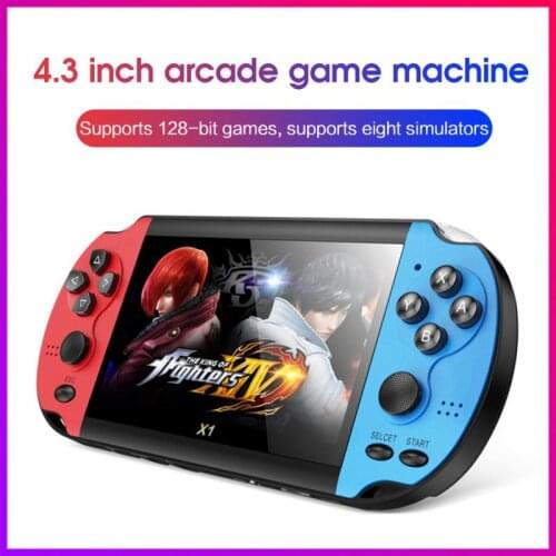 4.3 Inch USB Wireless Handheld TV Video Console Build In 10000 Games For NES Retro Dendy Console Portable 8GB Retro Game Stick