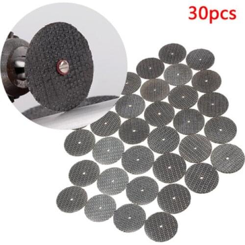 30pcs Metal Cutting Disc Abrasive Tool Accessories Grinder Rotary Tool Circular Saw Woodworking Rotary Metal Drill