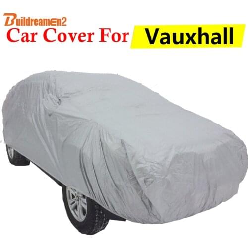 Buildreamen2 Car Cover Anti-UV Sun Shade Snow Rain Scratch Resistant Dust Proof Cover For Vauxhall Mokka Monaro Signum Tigra