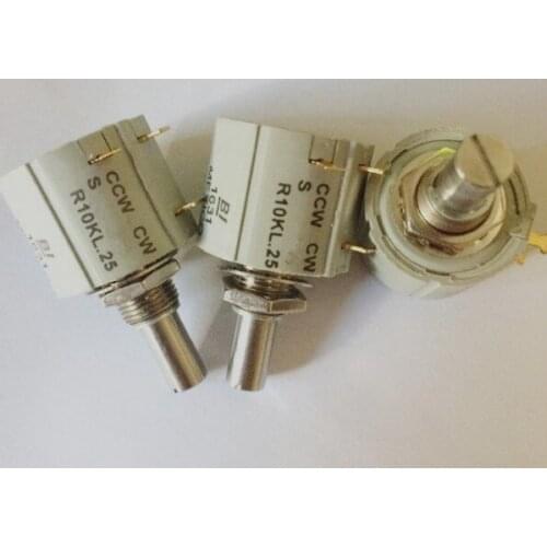 CW CCW S R10K L.25 R10KL.25 potentiometer import MEXICO switch