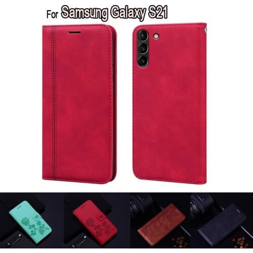 For Samsung Galaxy S21 Case SM-G991 Flip Leather Book Funda Cover For Samsung S 21 S21 Case Wallet Phone Protective Shell Coques