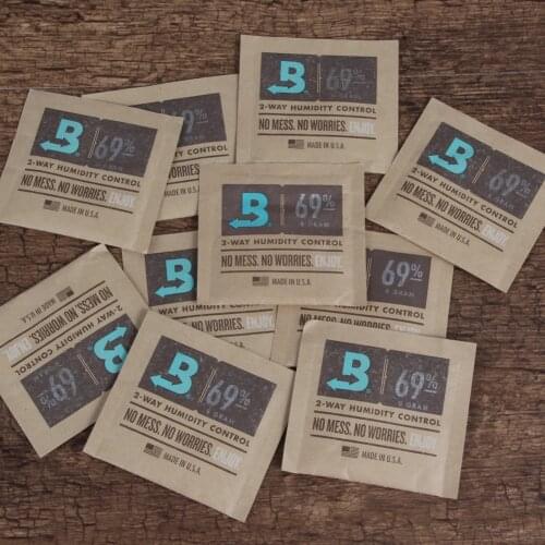 GALINER 2-Way Humidity Control 69% Or 65% Or 72% Natural Ingredients Humidifier Bag For Cigar Humidor