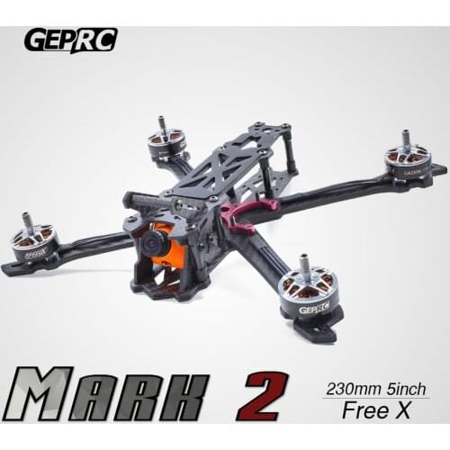GEPRC Mark2 Mark 200mm 230mm 260mm 300mm FPV Racing Drone Frame Freestyle X Quadcopter 4mm Arm GEP 4" 5" 6" 7" RC drone