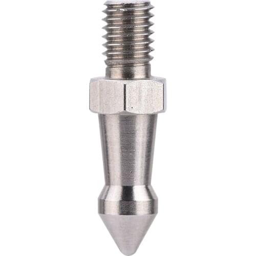 M8 Silver Color for Tripod Screw Mounting Stud Bullet Studs Cone Spikes Floor Stands Component Replacement Part Metal