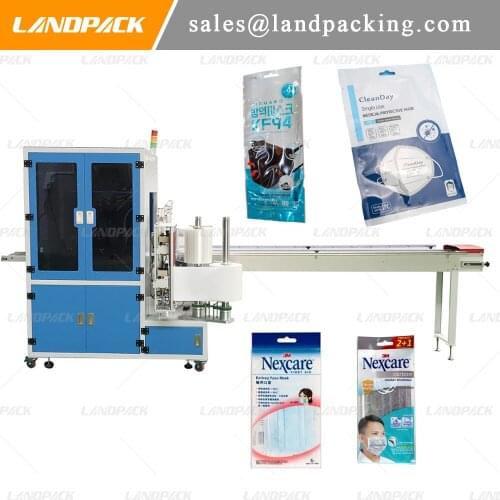 Multifunctional Mask Four Side Sealing Flow Packaging Machine Korea