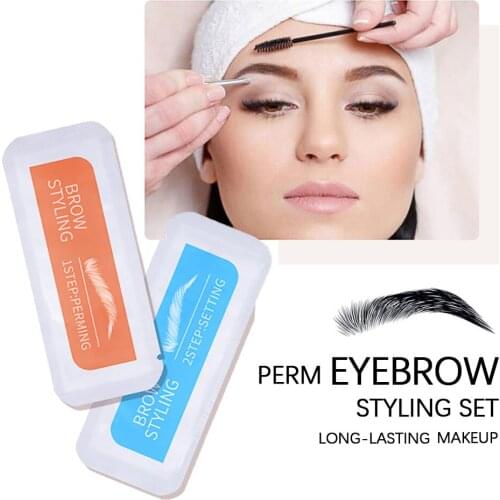 Brow Eyelash Lamination Kit Safe Brow Lift Eyebrow Lifting Effect Protable Travel Kit Professional Beauty Salon Home Use