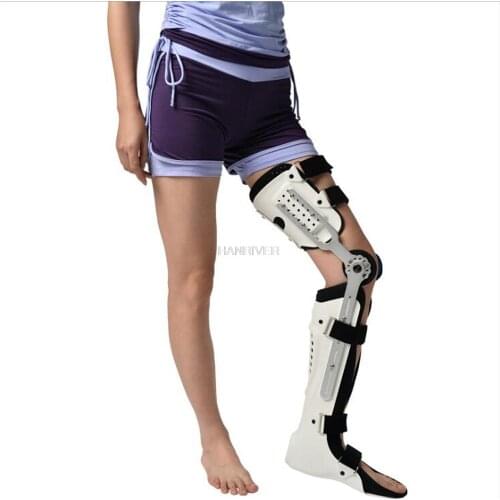 Knee Ankle Foot Orthosis Brace Fixed Rigid Thigh Knee Joint Ankle Foot Spport And Ankle Fixator Leg Orthotics