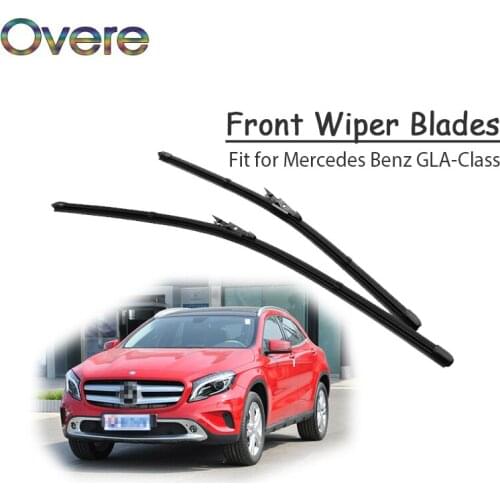 Overe 1Set Rubber Car Front Wiper Blade Kit For Mercedes Benz GLA Class X156 GLA 180 200 250 45 AMG CDI Original Accessories