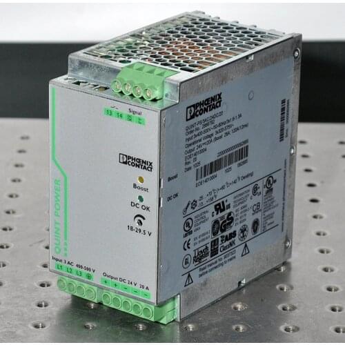 PHOENIX CONTACT QUINT-PS 3AC 24DC 20 power supply Order-No.: 2866792