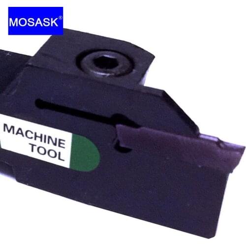 MOSASK MGEHL Groove Cutter MGEHL2020-5 Arbor CNC Lathe Cemented Carbide Blade Cylindrical Grooving Cut-Off Turning Tools