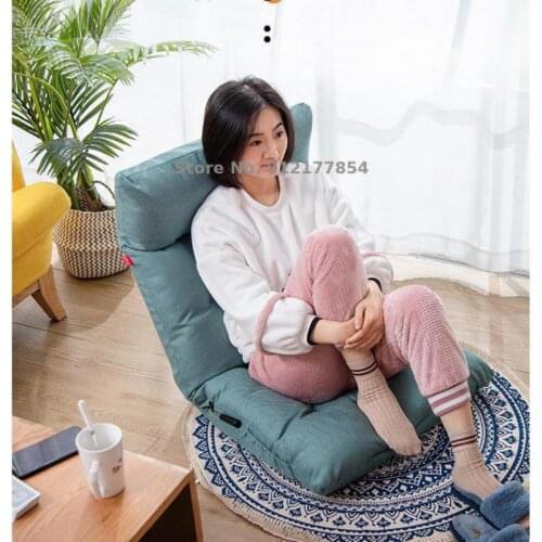 Tatami sofa pull rod foldable lazy cushion dormitory computer chair bay window lounge chair bed backrest sofa