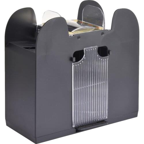 Shuffling Machine 6 Deck Automatic Card Shuffler Shuffling Machine Casino Robot Card Shuffler For Board Game Poker Playing Card