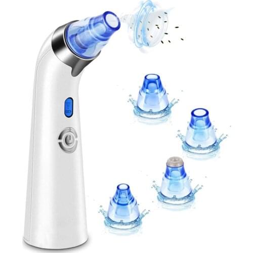 USB Rechargable Multifunctional Electric Blackhead Meter Suction Pore Vacuum Cleaner Face Cleaning Blackhead Remover