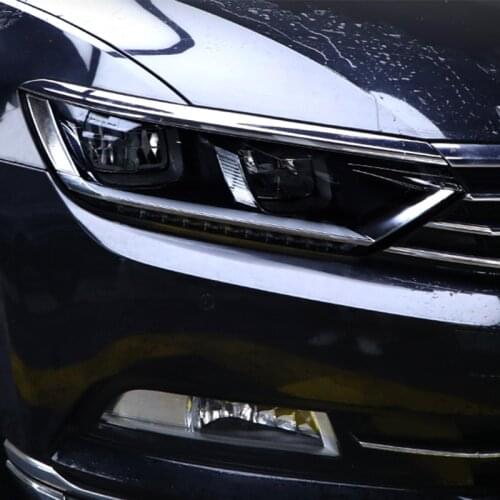 Car headlight anti-scratch protective film for vw passat b8 accessory sticker 2016 2017 2018 2019 2020 2021 variant volkswagen