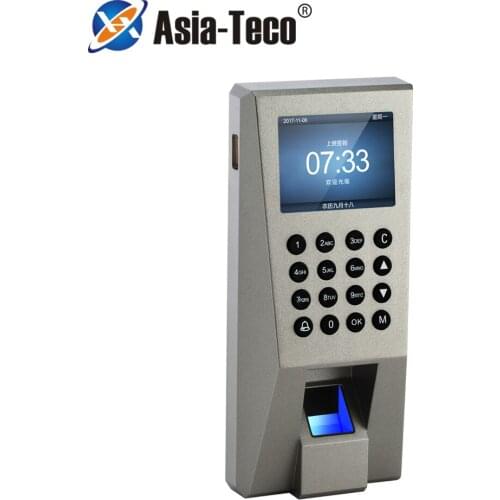 2.4 inch Screen Rfid Biometric Fingerprint Access Control Employee Time Attendance Time Clock with TCP/IP USB Port