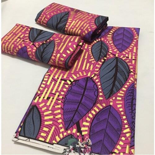 2021 Veritable Original Real African Print Fabric High Quality Ankara African Print Fabric 100% Cotton 6yards for Sewing 2021