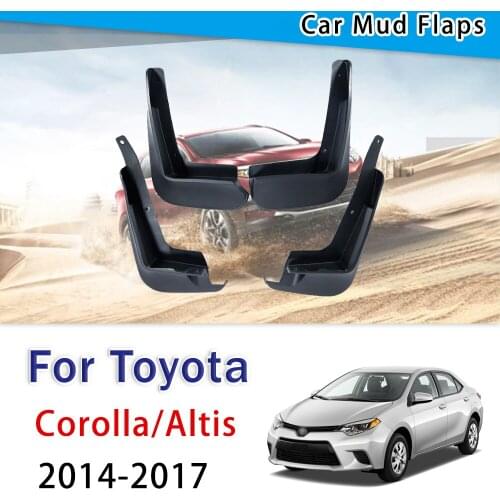 For Toyota Corolla/Altis 2014-2017 Sedan E170 Fender Mud Guard Splash Flaps Mudguards Accessories 2004 2005 2006 2007 2008