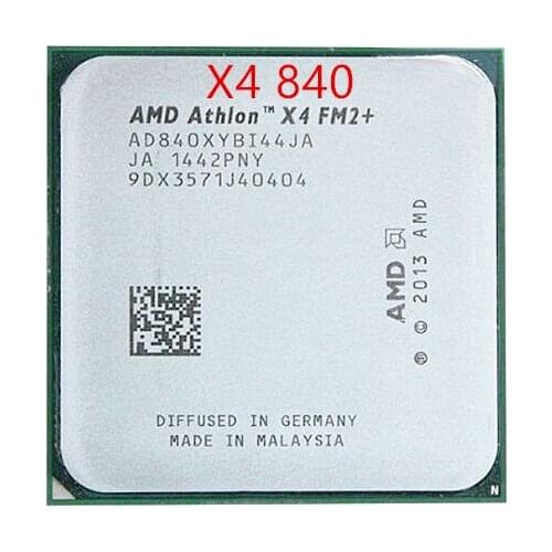 AMD Athlon X4 840 X840 FM2+ Quad-Core CPU 100% working properly Desktop Processor