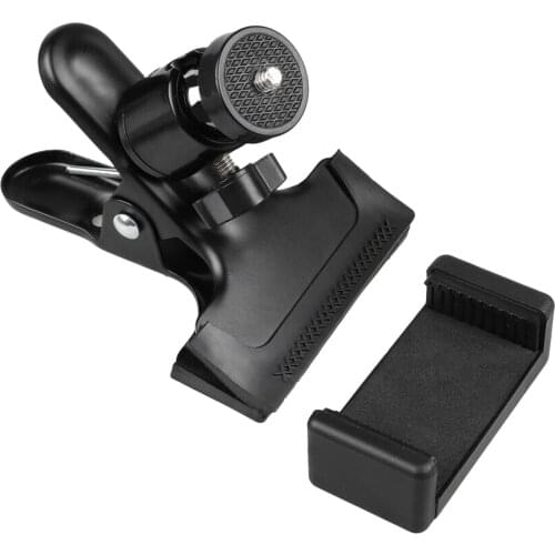 Guitar Ukulele Smartphone Mount Holder Clamp for Cell Phones and Action Cameras Parts Accessories