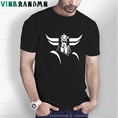 Goldorak (Grendizer) Mazinger Z T-Shirt men Janpanese Anime Mazinger Z T-shirt UFO Robot Grendizer Goldorak Short Sleeve tshirts