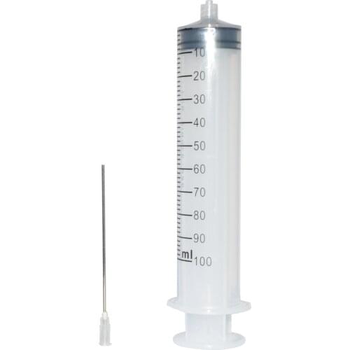 100ml Syringe Needle Ink Refill Tool For EPSON Canon HP Roland Mimaki Cartridge Refilling Ink Kit with Blunt long Needle