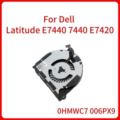 Cooling Radiator Fan For Dell Latitude E7420 E7440 E7450 5V 0.45A 0HMWC7 0423H4 0R65J0 DC28000D7SL EG50050S1-C031 KSB05105HC